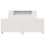 VidaXL vidaXL Bed Frame without Mattress White 135x190 cm Double Solid Wood Pine 4