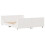 VidaXL vidaXL Bed Frame with Headboard Bed White 135x190 cm Double Solid Wood Pine 6