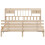 VidaXL vidaXL Bookcase Bed without Mattress 180x200 cm Super King Solid Wood Pine 4