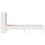 VidaXL vidaXL Bookcase Bed without Mattress White 90x190 cm Single Solid Wood Pine 5