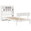 VidaXL vidaXL Bookcase Bed without Mattress White 90x190 cm Single Solid Wood Pine 3