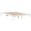 VidaXL vidaXL Bookcase Bed without Mattress White 135x190 cm Double Solid Wood Pine 5