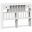 VidaXL vidaXL Bed Frame without Mattress White 150x200 cm King Size Solid Wood Pine 6