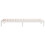 VidaXL vidaXL Extra Long Bed Frame without Mattress White 80x210 cm Solid Wood Pine 5