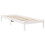 VidaXL vidaXL Extra Long Bed Frame without Mattress White 80x210 cm Solid Wood Pine 6