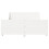 VidaXL vidaXL Bed Frame with Headboard White 150x200 cm King Size Solid Wood Pine 4