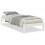VidaXL vidaXL Extra Long Bed Frame without Mattress White 80x220 cm Solid Wood Pine 2