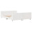 VidaXL vidaXL Bed Frame with Headboard White 150x200 cm King Size Solid Wood Pine 6