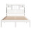 VidaXL vidaXL Bookcase Bed without Mattress White 135x190 cm Double Solid Wood Pine 4