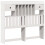 VidaXL vidaXL Bookcase Bed without Mattress White 135x190 cm Double Solid Wood Pine 6