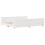 VidaXL vidaXL Bed Frame with Headboard White 180x200 cm Super King Solid Wood Pine 3