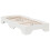 VidaXL vidaXL Bed Frame No Mattress Stackable White 75x190 cm Small Single Solid Wood 3