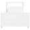 VidaXL vidaXL Bed Frame with Headboard White 75x190 cm Small Single Solid Wood Pine 4