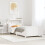 VidaXL vidaXL Bed Frame with Headboard White 75x190 cm Small Single Solid Wood Pine 1
