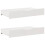 VidaXL vidaXL Bed Frame without Mattress White 75x190 cm Small Single Solid Wood Pine 6