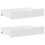 VidaXL vidaXL Bed Frame Home Bed Base White 120x190 cm Small Double Solid Wood Pine 6