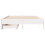 VidaXL vidaXL Bed Frame Home Bed Base White 120x190 cm Small Double Solid Wood Pine 4