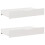 VidaXL vidaXL Bed Frame without Mattress White 120x190 cm Small Double Solid Wood Pine 6