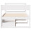VidaXL vidaXL Bed Frame without Mattress White 75x190 cm Small Single Solid Wood Pine 4
