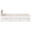 VidaXL vidaXL Bed Frame without Mattress&Headboard White 140x200 cm Solid Wood Pine 5