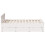 VidaXL vidaXL Bed Frame without Mattress with Headboard White 200x200 cm Solid Wood Pine 5