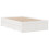 VidaXL vidaXL Bed Frame without Mattress with Drawers White Double Solid Wood Pine 6