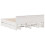 VidaXL vidaXL Bed Frame without Mattress&Headboard White Super King Solid Wood Pine 6