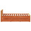 VidaXL vidaXL Bed Frame without Mattress&Headboard Wax Brown King Size Solid Wood Pine 5