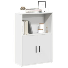 vidaXL Bookcase White 60x24x85 cm Engineered Wood bookshelf book case
