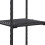 VidaXL vidaXL Storage Shelf Black 30x30x120 cm Poly Rattan 3