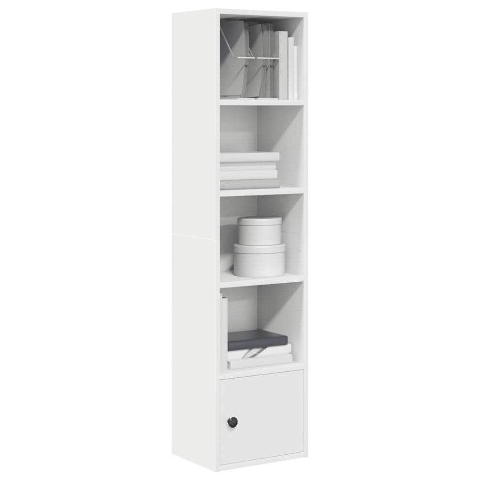 vidaXL - Bookcase - 127 x 31 x 24 cm - White - Image 2