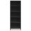 VidaXL vidaXL Bookcase Bookshelf Book Rack Storage Cabinet Black Engineered Wood 4