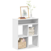vidaXL Book Cabinet White 66x31x80 cm Engineered Wood storage cabinet