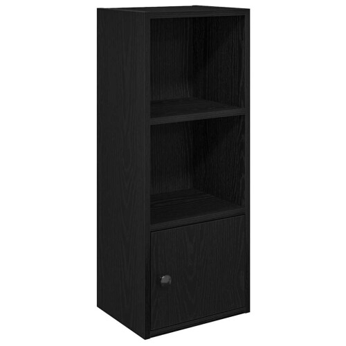 VidaXL vidaXL Bücherregal Schwarz Eichen-Optik 31x24x77 cm Holzwerkstoff 1