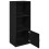 VidaXL vidaXL Bücherregal Schwarz Eichen-Optik 31x24x77 cm Holzwerkstoff 4