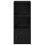 VidaXL vidaXL Bücherregal Schwarz Eichen-Optik 31x24x77 cm Holzwerkstoff 5