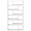 VidaXL vidaXL Bookcase White 100x33x187.5 cm Engineered Wood 4