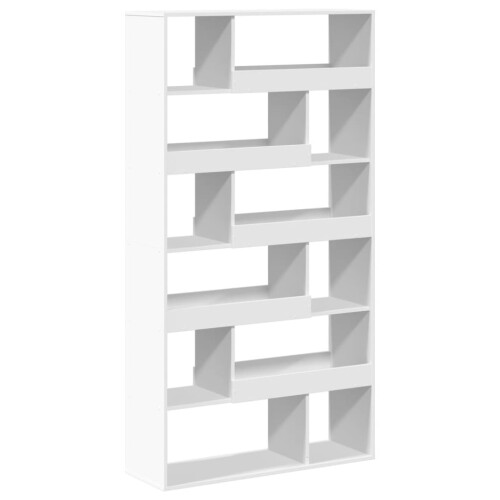 VidaXL vidaXL Bookcase White 100x33x187.5 cm Engineered Wood 1