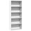 VidaXL vidaXL Book Cabinet Bookcase Storage Rack Bookshelf White Engineered Wood 1