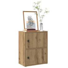 vidaXL Bookcase Artisan Oak 40x24x52 cm Engineered Wood bookshelf book case