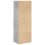 VidaXL vidaXL Bookcase Storage Rack Cabinet Bookshelf Concrete Grey Engineered Wood 6