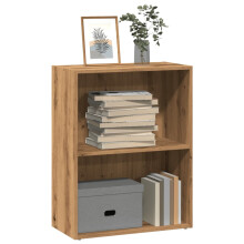 vidaXL Bookcase Storage Rack Cabinet Bookshelf Artisian Oak Engineered Wood