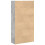 VidaXL vidaXL Bookcase Storage Rack Cabinet Bookshelf Concrete Grey Engineered Wood 6