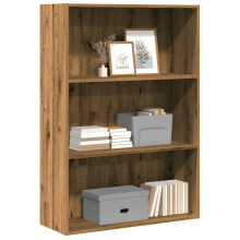 vidaXL Bookcase Storage Rack Cabinet Bookshelf Artisian Oak Engineered Wood