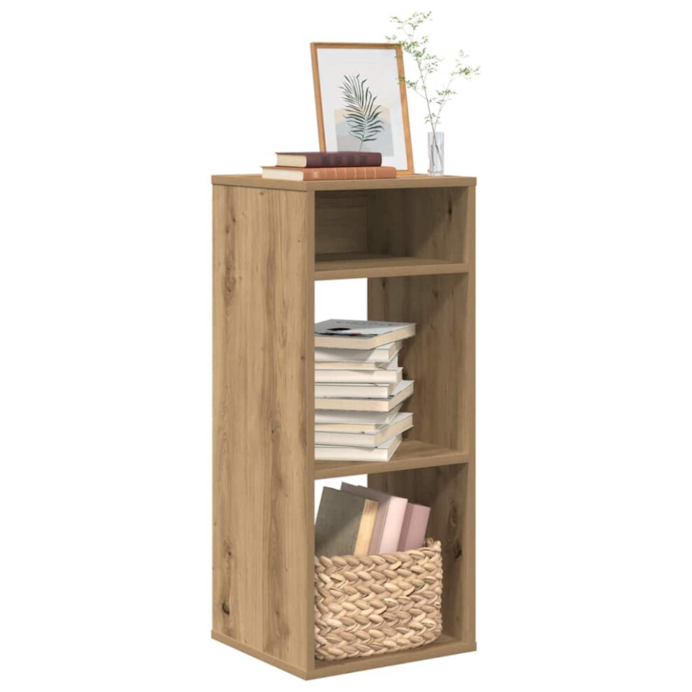 Vidaxl Book Cabinet Artisan Oak 34X31x80 Cm Engineered Wood Storage Cabinet