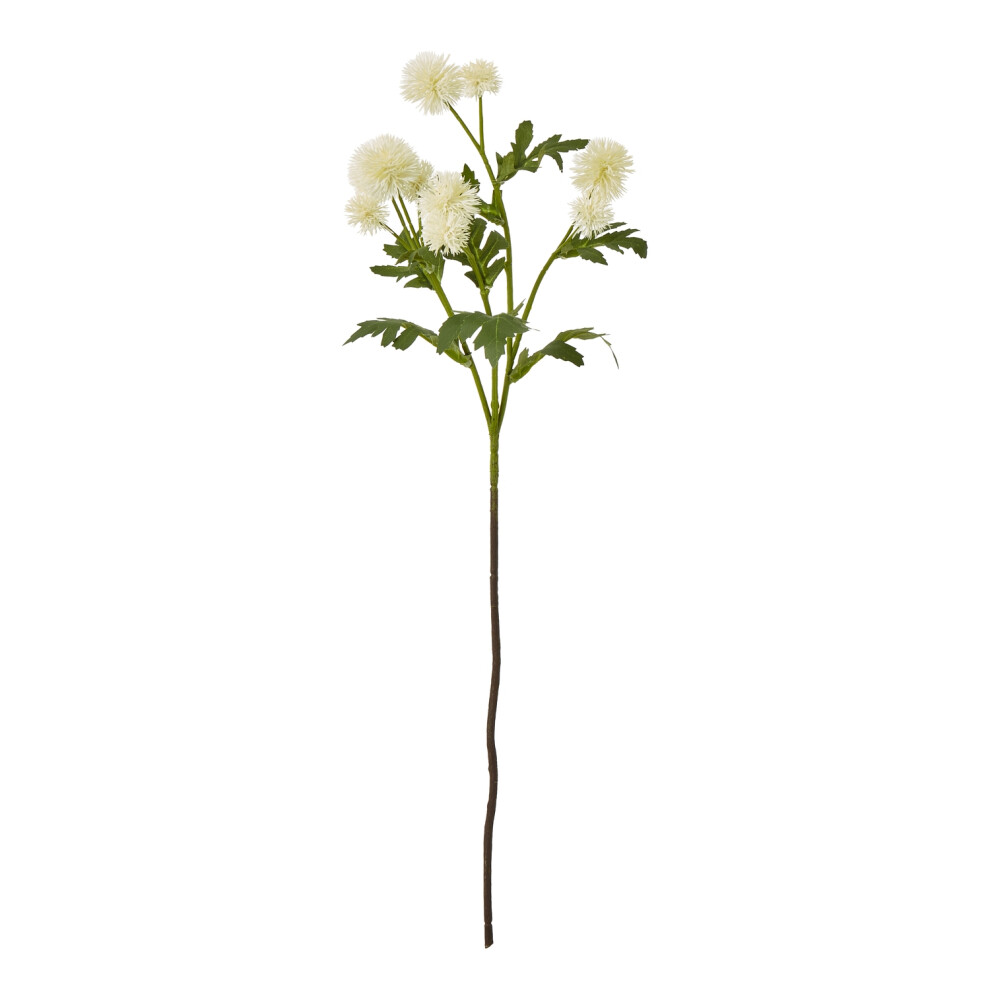 Hill Interiors Cream Globe Thistle Spray