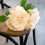 Peachy Cream Short Stem Rose Bouquet 3