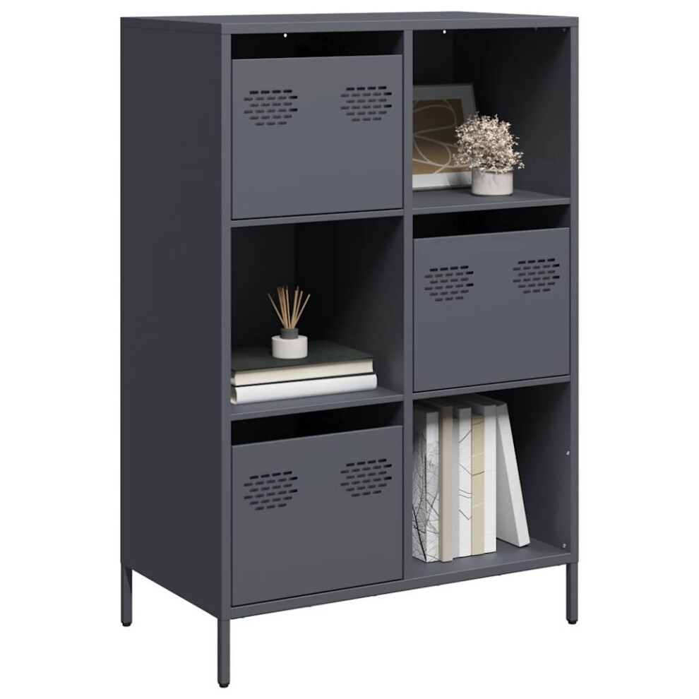 VIDAXL Highboard 68x39x103.5 cm Steel - Image 2
