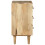 VidaXL vidaXL Drawer Cabinet Home Storage Drawer Chest File Cabinet Solid Wood Mango 4