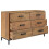 VidaXL vidaXL Sideboard Brown 110x35x70 cm Solid Pinewood 4